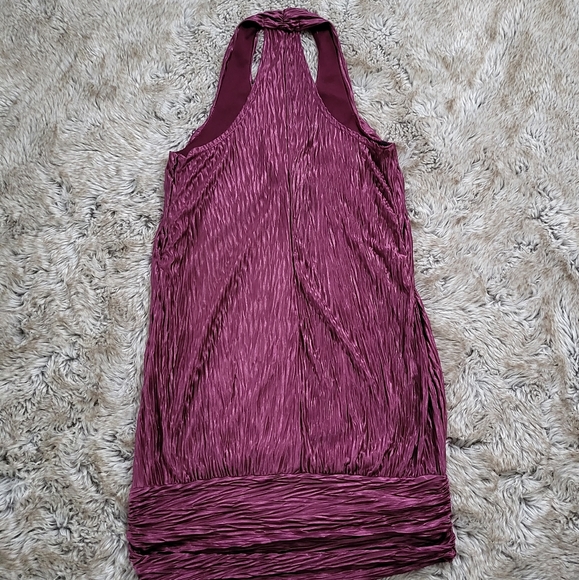 Charlotte Russe Racerback Tank Top Dress Purple Size Small - Picture 2 of 5